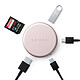 Satechi Hub Multiport 5-en-1 USB-C vers HDMI / USB-A / 2 USB-C / Carte SD Modèle OntheGo Rose pas cher