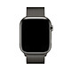 Acheter Decoded Bracelet Milanais pour Apple Watch 38 / 40 / 41 / 42mm en Acier Inoxydable Noir