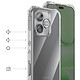 Avis Avizar Coque pour Honor 600 Lite Bumper avec Coins Renforcés et Rebords Surélevés