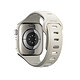 Nomad Bracelet pour Watch 49mm / Ultra Modèle Tempo Band Étanche Blanc Conçu spécifiquement pour Apple Watch 49 mm / Ultra, ce bracelet s'adapte parfaitement à votre smartwatch pour un ajustement précis et sécurisé