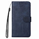 Avizar Étui Portefeuille pour Xiaomi 17T Pro Effet Cuir avec Support Vidéo - Cet étui de protection intégrale bleu nuit est conçu sur mesure pour sécuriser l'intégralité de votre Xiaomi 17T Pro contre les chocs