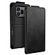 Avizar Étui Clapet Vertical pour Honor 600 / 600 Pro avec Porte-carte et Support Vidéo Étui à clapet vertical noir pour Honor 600 / 600 Pro avec finition effet cuir sobre