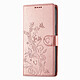 Avizar Étui Portefeuille pour Honor 600 Motif Floral avec Support Video - Conception sur mesure parfaitement ajustée aux dimensions du Honor 600, laissant un accès libre à tous les boutons et ports de connectique.