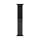 Decoded Bracelet Milanais pour Apple Watch 38 / 40 / 41 / 42mm en Acier Inoxydable Noir Compatibilité parfaite avec les modèles Apple Watch 38/40/41/42mm pour sinégrer harmonieusement à votre appareil au quotidien