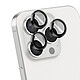 Blue Star Protection d'Objectif Caméra pour iPhone 15 Pro / 15 Pro Max avec Applicateur Noir / Transparent Spécifiquement conçu pour l'iPhone 15 Pro / 15 Pro Max, ce lot d'anneaux individuels s'ajuste sur chaque objectif photo pour une protection sur mesure et efficace