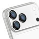 Acheter Blue Star Protection d'Objectif Caméra pour iPhone 17 Pro / 17 Pro Max avec Applicateur Noir / Transparent