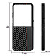 Avizar Coque pour Motorola Razr 70 Ultra Effet Fibres de Carbone Protection Rigide pas cher