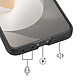 Acheter Avizar Coque pour Motorola Razr 70 Effet Fibres de Carbone Protection Rigide