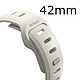 Nomad Bracelet pour Watch 38 / 40 / 41 / 42mm Modèle Tempo Band Étanche Blanc pas cher