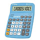 Avizar Calculatrice de Bureau 12 Chiffres avec Fonction Vocale et Écran LCD Bleu pas cher