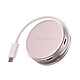 Satechi Hub Multiport 5-en-1 USB-C vers HDMI / USB-A / 2 USB-C / Carte SD Modèle OntheGo Rose - Compatibilité totale et immédiate avec le port unique de votre MacBook Neo pour une extension de connectivité instantanée