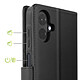 Acheter Mayaxess Étui Portefeuille 2 en 1 pour Galaxy A07 avec Coque Détachable Noir