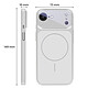 Avizar Coque Magsafe pour iPhone 16e avec Protection Caméra en Verre Trempé pas cher