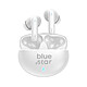 Blue Star Écouteurs TWS Bluetooth 6.0 avec Réduction de Bruit ANC et ENC Blanc Technologie sans fil Bluetooth 6.0 assurant une connexion ultra-stable, un appairage rapide et une latence réduite.