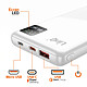 Avis LinQ PowerBank 10000mAh 22.5W Power Delivery USB-C / USB-A avec Écran LED Blanc