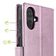 Acheter Mayaxess Étui Portefeuille 2 en 1 pour Galaxy A07 avec Coque Détachable Rose champagne