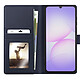 Mayaxess Étui Portefeuille 2 en 1 pour Galaxy A07 avec Coque Détachable Bleu nuit pas cher
