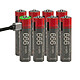 Yesido Lot de 8 Piles AA Lithium-Ion 440mAh 1.5V 666mWh Rechargeables USB-C Noir / Rouge Lot de 8 piles AA rechargeables par câble, idéal pour remplacer vos anciennes piles et alimenter vos appareils énergivores