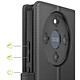 Acheter Mayaxess Étui Portefeuille 2 en 1 pour Honor Magic 8 Lite avec Coque Détachable Noir