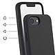 Avis Avizar Coque pour iPhone 16e en Silicone avec Cordon en Nylon Tressé Ajustable