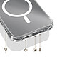 Acheter Avizar Coque Magnétique Antichoc pour Honor 600 Lite à Coins Bumper et Caméra Surélevée