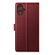 Mayaxess Étui Portefeuille 2 en 1 pour Galaxy A07 avec Coque Détachable Bordeaux - Étui de protection 2-en-1, spécialement conçu pour s'adapter à votre Samsung Galaxy A07