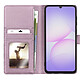 Mayaxess Étui Portefeuille 2 en 1 pour Galaxy A07 avec Coque Détachable Rose champagne pas cher