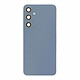 Clappio Cache Batterie de Remplacement pour Galaxy S23 FE avec Adhésif Intégré Cache batterie bleu conçu pour correspondre parfaitement au Galaxy S23 FE, permettant de restaurer l'apparence.