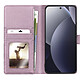 Mayaxess Étui Portefeuille 2 en 1 pour Redmi Note 15 Pro Plus 5G avec Coque Détachable Rose champagne pas cher
