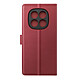 Mayaxess Étui Portefeuille 2 en 1 pour Redmi Note 15 avec Coque Détachable Bordeaux - Étui de protection 2-en-1, spécialement conçu pour sadapter à votre Xiaomi Redmi Note 15