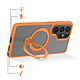 Acheter Avizar Coque Magnétique pour Galaxy S26 Ultra Antichoc avec Anneau Rotatif 360°