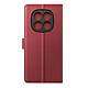 Mayaxess Étui Portefeuille 2 en 1 pour Redmi Note 15 Pro 4G avec Coque Détachable Bordeaux - Étui de protection 2-en-1, spécialement conçu pour sadapter à votre Xiaomi Redmi Note 15 Pro 4G