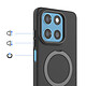 Avis Avizar Coque pour Moto G17 / G17 Power avec Anneau MagSafe Pliable et Rotatif
