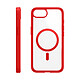 Zanaé Coque MagSafe pour iPhone 16e avec Contour Souple et Caméra Surélevée Rouge pas cher