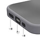 Avizar Coque MagSafe pour iPhone 16e avec Anneau XL de Support Intégré pas cher