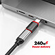 Acheter Swissten Bloqueur de Données USB-C Anti Piratage avec Charge Rapide 240W Noir