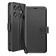 Mayaxess Étui Portefeuille pour Xiaomi 17T avec Dragonne et Fonction Support Noir - Étui effet cuir elegant avec multiples rangements cartes et billets