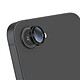 Zanaé Verre Trempé Caméra pour iPhone 16e Antichoc Qualité Photo Inchangée Noir Ce verre trempé de haute qualité est conçu sur mesure pour protéger l'appareil photo de l'iPhone 16e