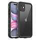 Shellbox Coque Intégrale 360° pour iPhone 11 Étanche IP68 avec Protège Écran Noir Certification IP68 assurant une immersion totale et une étanchéité parfaite jusqu'à 2 mètres pendant 30 minutes.