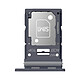 Clappio Tiroir SIM pour Samsung Galaxy A35 Emplacement Hybride - Pièce de rechange parfaitement compatible avec le Samsung Galaxy A35 pour restaurer l'usage de vos cartes.