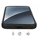 Acheter Avizar Coque pour Xiaomi 15 Texturé Effet Carbone en Silicone