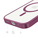 Acheter Zanaé Coque MagSafe pour iPhone 16e avec Contour Souple et Caméra Surélevée Violet