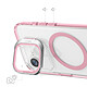 Avis Zanaé Coque pour iPhone 16e Série Hooke MagSafe avec Cache Caméra Stand Rose