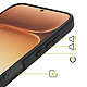 Acheter Mayaxess Coque pour Honor 600 Pro avec Cache Caméra Coulissante et Bague Magnétique Noir