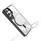 Acheter Jaym Coque Bumper pour Galaxy S26 Ultra compatible MagSafe avec Coins Renforcés Noir / Transparent