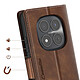 Acheter Avizar Étui Portefeuille Vintage pour Redmi Note 15 Pro 5G Collection CaseMe Anti-RFID