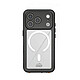 Avis Eiger Coque MagSafe Intégrale 360° pour iPhone 17 Pro Max Étanche IP68 Drop-Test 2m Noir / Transparent