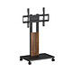 KIMEX 030-1804 Support TV à roulettes pour écran 32"-85", finition bois