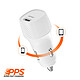 Acheter LinQ Chargeur Voiture Allume Cigare PPS USB-C 45W avec Technologie Anti-Surchauffe Blanc