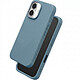 Rhinoshield Coque pour iPhone 16 Modèle SolidX Soft Touch Antichoc Bleu Cette coque pour iPhone 16 affiche une structure fine de moins de 3 mm en matériau ShockSpread, à surface Soft Touch résistante aux impacts quotidiens, assurant un ajust